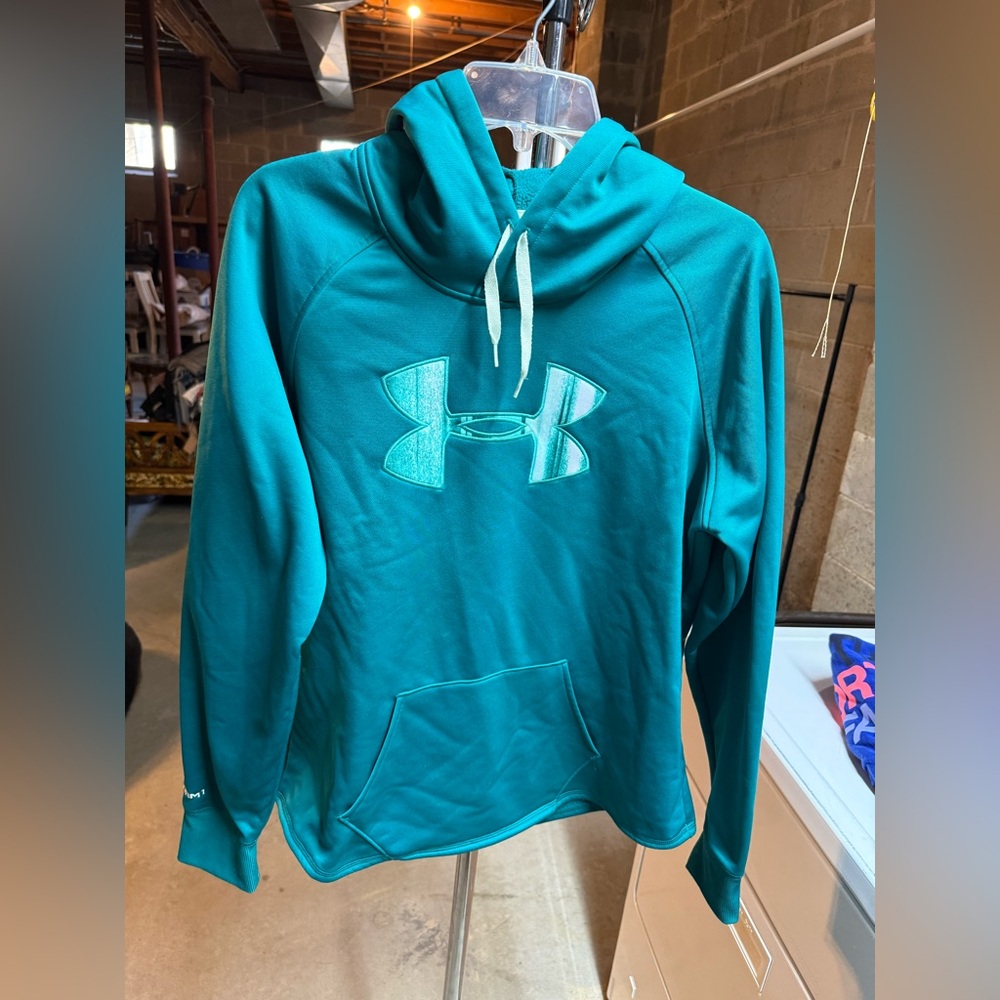 Under Armour Teal Fleece Hoodie